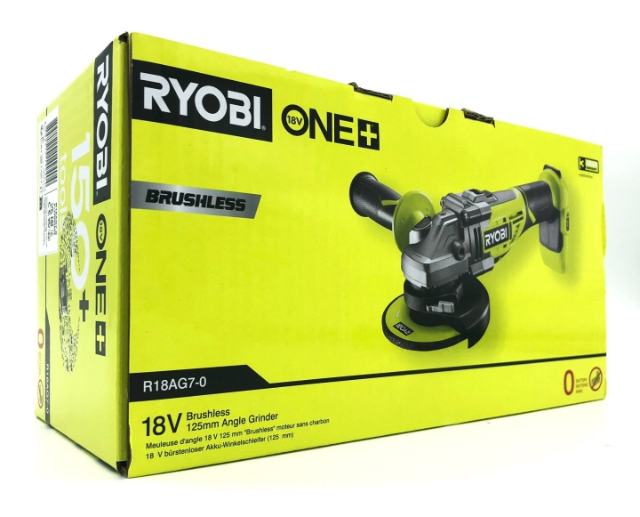 Ryobi One+ R18AG7-0 Vinkelslip Utan batteri i gruppen HJEM, HUS OG HAGE / Verktøy / Annet elektrisk verktøy hos TP E-commerce Nordic AB (D10172)