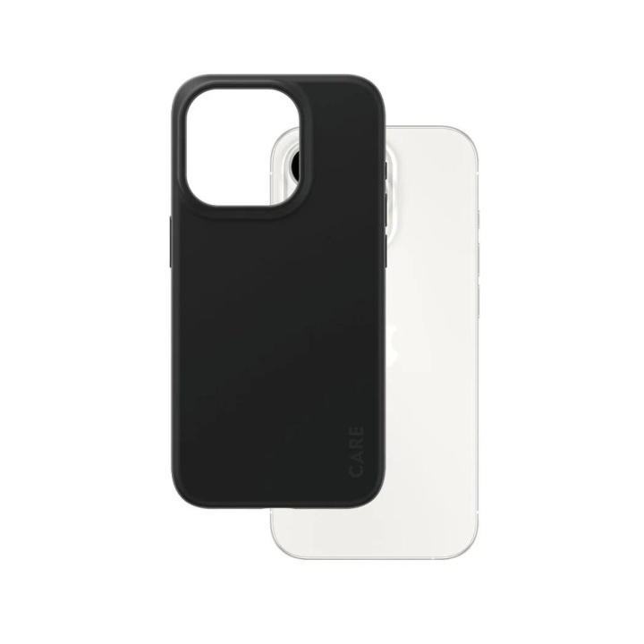 PanzerGlass CARE Fashionable Case til iPhone 15 Pro Sort i gruppen SMARTTELEFON & NETTBRETT / Mobilbeskyttelse / Apple / iPhone 15 hos TP E-commerce Nordic AB (D10195)