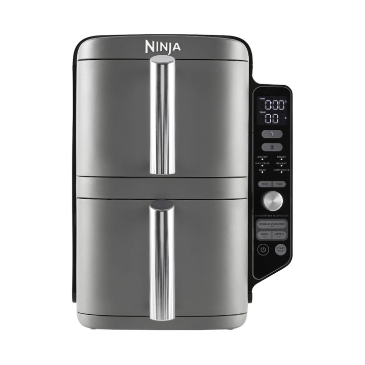 Ninja SL400EU Double Stack XL Airfryer 2.47kW Grå i gruppen HJEM, HUS OG HAGE / Husholdningsapparater / Airfryers og frityrkokere hos TP E-commerce Nordic AB (D10235)