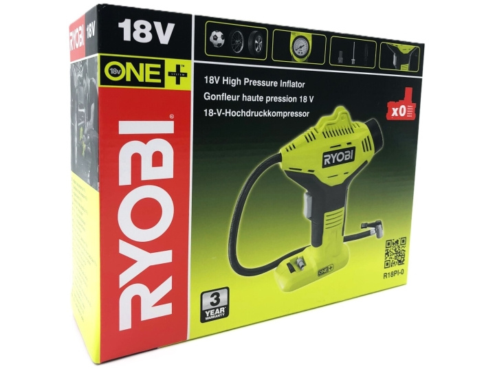 Ryobi One+ R18PI-0 - air pump - cordless - no battery i gruppen HJEM, HUS OG HAGE / Verktøy / Annet elektrisk verktøy hos TP E-commerce Nordic AB (D10240)