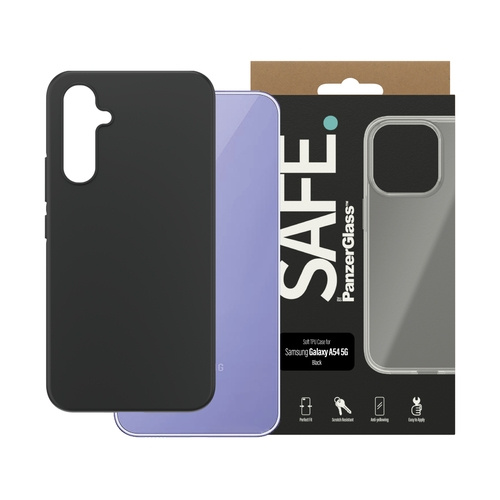 PanzerGlass SAFE. by PanzerGlass Shell to Samsung Galaxy A54 5G, Black i gruppen SMARTTELEFON & NETTBRETT / Mobilbeskyttelse / Samsung hos TP E-commerce Nordic AB (D10276)