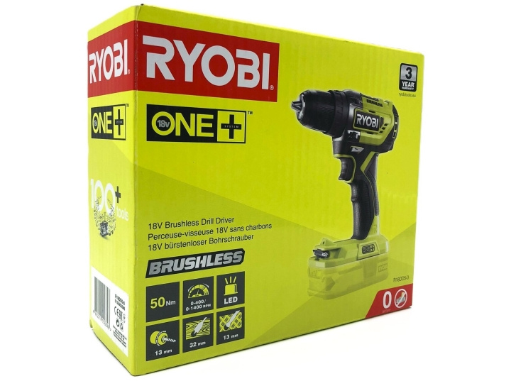 Ryobi One+ R18DD5-0 Borr/skruvdragare Utan batteri i gruppen HJEM, HUS OG HAGE / Verktøy / Skrutrekkere hos TP E-commerce Nordic AB (D10277)