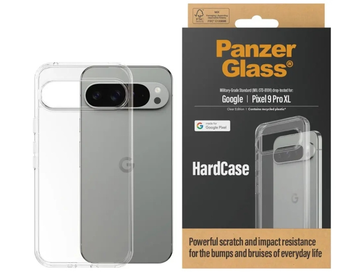 PanzerGlass HardCase Shell Google Pixel 9 Pro XL, Transparent i gruppen SMARTTELEFON & NETTBRETT / Mobilbeskyttelse / Google hos TP E-commerce Nordic AB (D10278)