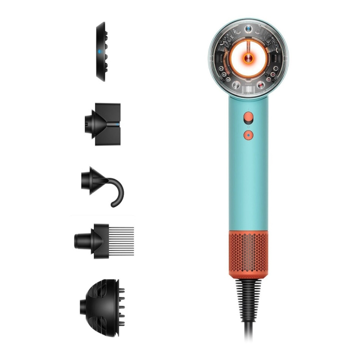 Dyson Supersonic Nural HD16 Hairdryer Ceramic Patina/Topaz i gruppen HELSE OG SKJØNNHET / Hår & styling / Stylingverktøy / Hårfønere hos TP E-commerce Nordic AB (D10300)