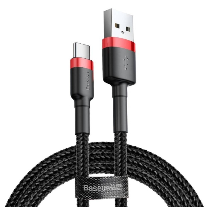 Baseus USB-A 2.0 til USB-C kabel 0.5m svart i gruppen Datautstyr / Kabler og adaptere / USB / USB-C hos TP E-commerce Nordic AB (D10307)