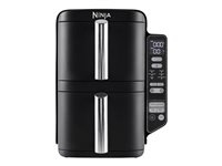 Ninja DoubleStack SL300EU Airfryer 2.47kW Svart i gruppen HJEM, HUS OG HAGE / Husholdningsapparater / Airfryers og frityrkokere hos TP E-commerce Nordic AB (D10328)