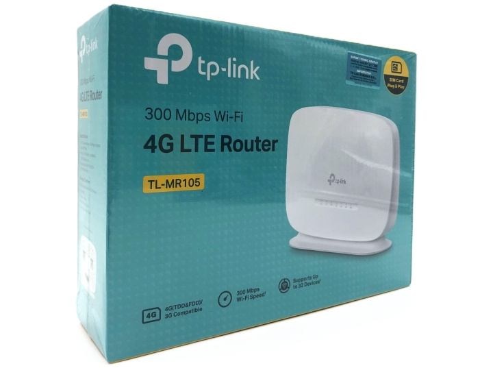 TP-Link TL-MR105 V1 trådlös router Desktop i gruppen Datautstyr / Nettverk / Routere hos TP E-commerce Nordic AB (D10527)