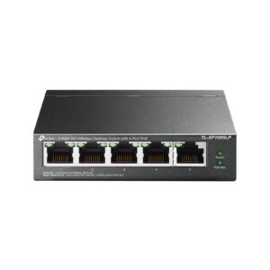 TP-Link TL-SF1005LP Switch 5-portar 10/100 PoE i gruppen Datautstyr / Nettverk / Switcher hos TP E-commerce Nordic AB (D10531)