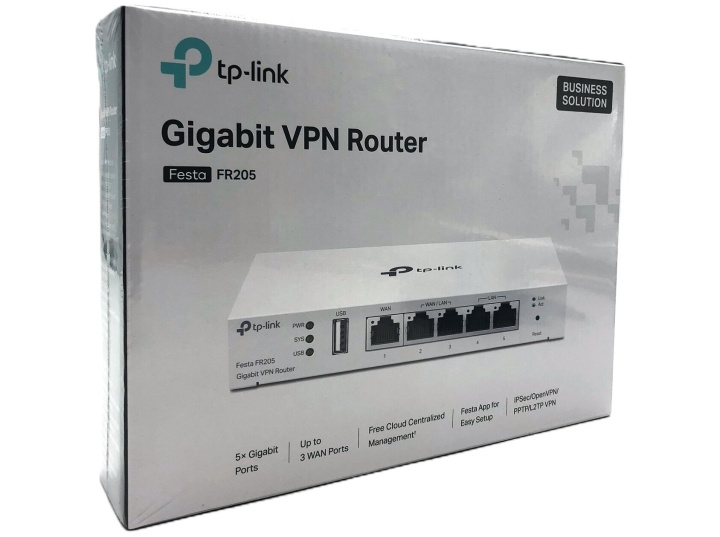 TP-Link Festa FR205 V1.2 Router 4-ports switch i gruppen Datautstyr / Nettverk / Routere hos TP E-commerce Nordic AB (D10594)