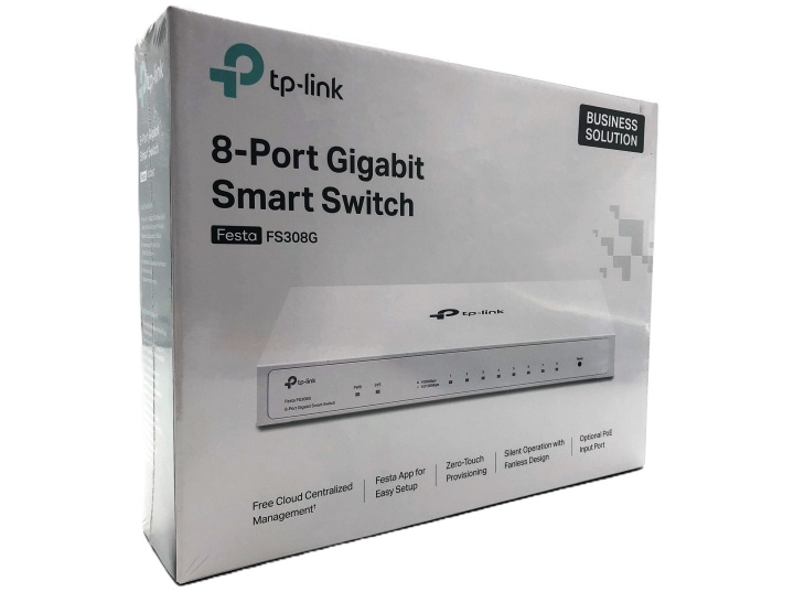 TP-Link Festa FS308G V1 Switch 8-portars Gigabit Ethernet i gruppen Datautstyr / Nettverk / Routere hos TP E-commerce Nordic AB (D10599)