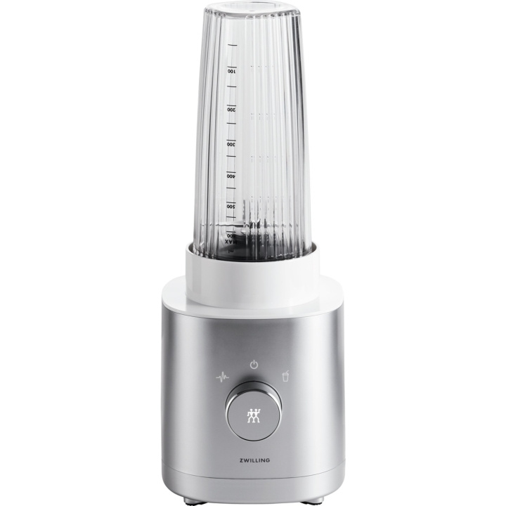 Zwilling J.A. Henckels Smoothie Blender, 0.55L 600W, Silver i gruppen HJEM, HUS OG HAGE / Husholdningsapparater / Matprosessorer og kjøkkenassistenter / Miksere og blendere hos TP E-commerce Nordic AB (D10615)