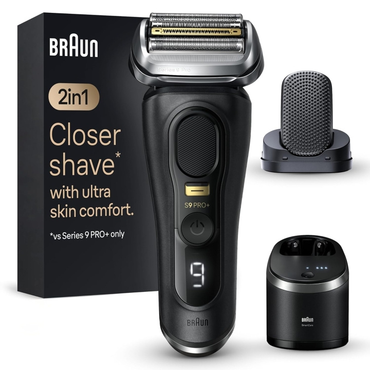 Braun Series 9 Pro+ 9590cc Rakapparater i gruppen HELSE OG SKJØNNHET / Hår & styling / Barbering og trimming / Barbermaskiner hos TP E-commerce Nordic AB (D10617)