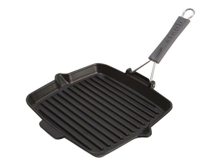 Zwilling STAUB Grill pan 24x24cm, Black i gruppen HJEM, HUS OG HAGE / Kjøkkenutstyr / Stekepanner hos TP E-commerce Nordic AB (D10626)