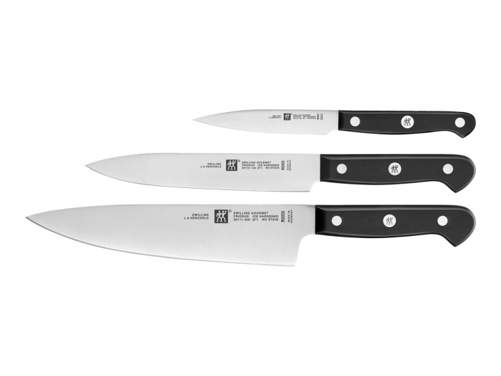 Zwilling GOURMET Knife set, 3 knives i gruppen HJEM, HUS OG HAGE / Kjøkkenutstyr / Kjøkkenkniver og knivslipere hos TP E-commerce Nordic AB (D10631)