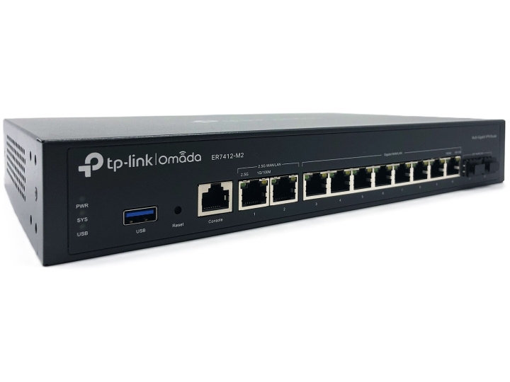 TP-Link Omada ER7412-M2 V1 Router 12-ports switch i gruppen Datautstyr / Nettverk / Switcher hos TP E-commerce Nordic AB (D10634)