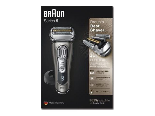 Braun Series 9 9325s rakapparat i gruppen HELSE OG SKJØNNHET / Hår & styling / Barbering og trimming / Barbermaskiner hos TP E-commerce Nordic AB (D10652)