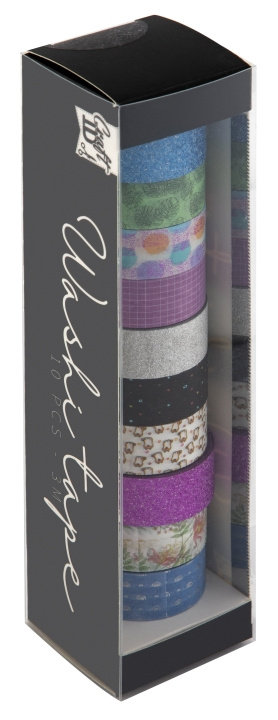 Craft ID Washi tape (10 stk) (CR3003/GE) i gruppen LEKER, BARN OG BABY / Leker / Håndtverk hos TP E-commerce Nordic AB (D10756)