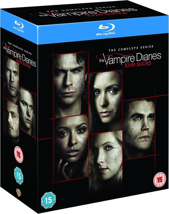 The Vampire Diaries Seasons 1 to 8 - The Complete Collection Blu-Ray i gruppen Elektronikk / Lyd & Bilde / TV og tilbehør / Filmer / Blu-ray hos TP E-commerce Nordic AB (D10780)