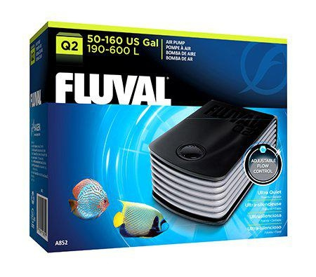 Fluval Luftpumpe Q2 - (126.0026) i gruppen HJEM, HUS OG HAGE / Dyretilbehør / Akvarium tilbehør hos TP E-commerce Nordic AB (D10825)