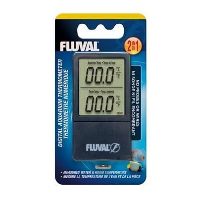 Fluval 2-i-1 digitalt akvarietermometer - (H11193) i gruppen HJEM, HUS OG HAGE / Dyretilbehør / Akvarium tilbehør hos TP E-commerce Nordic AB (D10845)