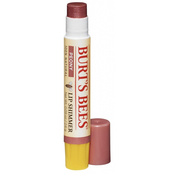 Burt\'s Bees Lip Shimmer Peony i gruppen HELSE OG SKJØNNHET / Makeup / Lepper / Leppepomade hos TP E-commerce Nordic AB (D10907)