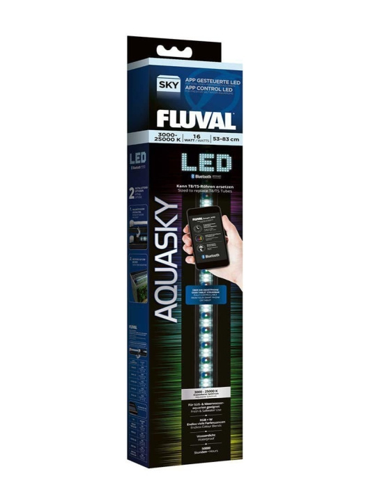 Fluval Aquasky Led 16W 53-83Cm - (120.8302) i gruppen HJEM, HUS OG HAGE / Dyretilbehør / Akvarium tilbehør hos TP E-commerce Nordic AB (D10918)