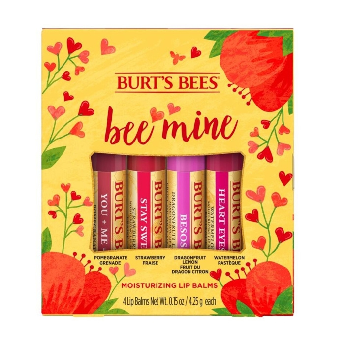 Burt\'s Bees Bee Mine leppepomade gaveeske i gruppen HELSE OG SKJØNNHET / Makeup / Lepper / Leppepomade hos TP E-commerce Nordic AB (D10937)