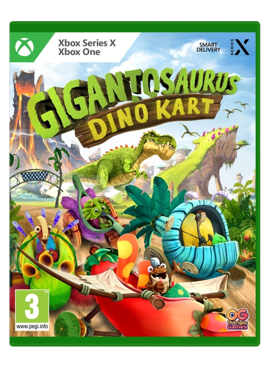 Gigantosaurus: Dino Kart (XseriesX) i gruppen Elektronikk / TV-spill & tilbehør / Xbox Series X / Spill hos TP E-commerce Nordic AB (D10957)