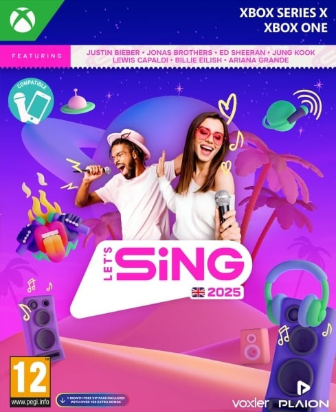 Let\'s Sing 2025 (XseriesX) i gruppen Elektronikk / TV-spill & tilbehør / Xbox Series X / Spill hos TP E-commerce Nordic AB (D10960)