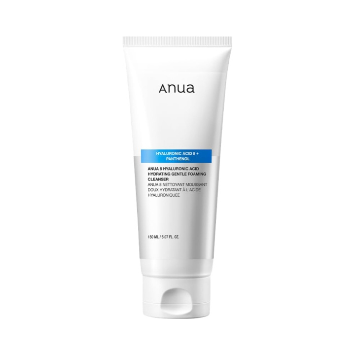 Anua 8 Hyaluronic Acid Hydrating Gentle Foaming Cleanser - 150 ml i gruppen HELSE OG SKJØNNHET / Hudpleie / Ansikt / Rengjøring hos TP E-commerce Nordic AB (D10968)