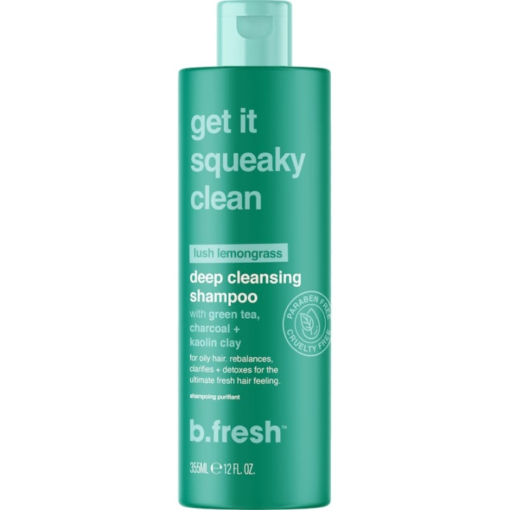 b.fresh Get It Squeaky Clean Deep Cleansing Shampoo 355 ml i gruppen HELSE OG SKJØNNHET / Hår & styling / Hårpleie / Sjampo hos TP E-commerce Nordic AB (D11056)