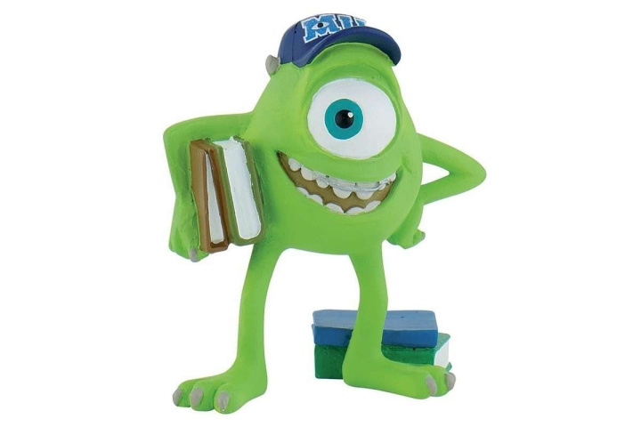 BULLYLAND Walt Disney Mike Wazowski 6,6 cm (525375) i gruppen LEKER, BARN OG BABY / Leker / Figurer, miniatyrer og tilbehør hos TP E-commerce Nordic AB (D11075)