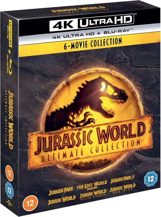 Jurassic World Ultimate Collection (6 Films) 4K Ultra HD + Blu-Ray i gruppen Elektronikk / Lyd & Bilde / TV og tilbehør / Filmer / Blu-ray hos TP E-commerce Nordic AB (D11113)