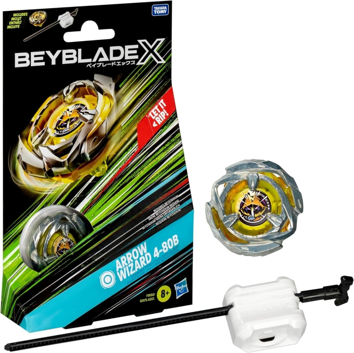 Beyblade X Startpakke Topp - Gul i gruppen LEKER, BARN OG BABY / Leker / Leksaker hos TP E-commerce Nordic AB (D11278)