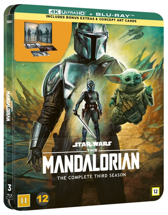 The Mandalorian S3 i gruppen Elektronikk / Lyd & Bilde / TV og tilbehør / Filmer / Blu-ray hos TP E-commerce Nordic AB (D11317)