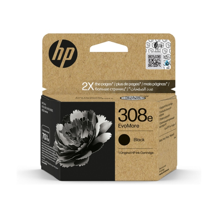 HP Blekk 7FP22UE 308e Svart i gruppen Datautstyr / Skrivere og tilbehør / Blekk og toner / Blekkpatroner hos TP E-commerce Nordic AB (D11413)