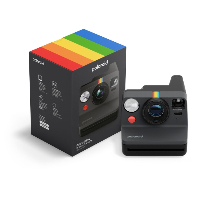 Polaroid Kamera Polaroid Now Generation 3 Svart i gruppen Elektronikk / Foto og video / Kameraer hos TP E-commerce Nordic AB (D11415)