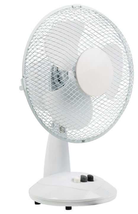 Valueline Tabell Fan 23 cm 21 W Plastic Hvit i gruppen HJEM, HUS OG HAGE / Vifter og klimaprodukter / Vifter hos TP E-commerce Nordic AB (D11434)