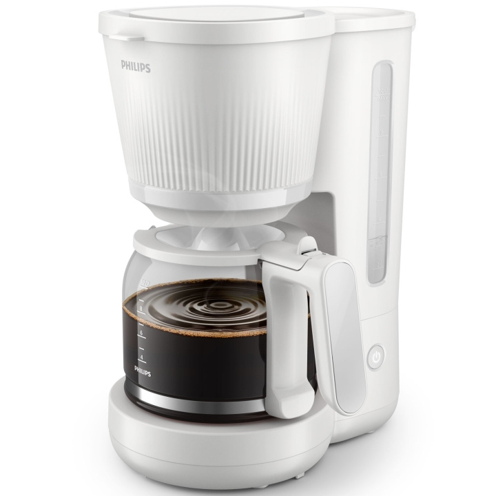 Philips Kaffetrakter HD7411/00 3000-serien Arctic White i gruppen HJEM, HUS OG HAGE / Husholdningsapparater / Kaffe og espresso / Kaffetraktere hos TP E-commerce Nordic AB (D11550)