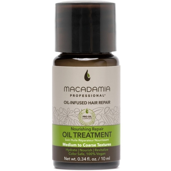 Macadamia Natural Oil Macadamia Nourishing Moisture Oil Treatment 10 ml i gruppen HELSE OG SKJØNNHET / Hår & styling / Hårpleie / Hårolje hos TP E-commerce Nordic AB (D11562)