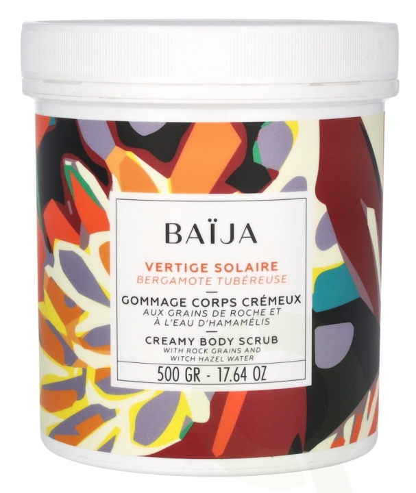 Baija Paris Baija Vertige Solaire Body Scrub 500 g Bergamot Tuberosa i gruppen HELSE OG SKJØNNHET / Hudpleie / Ansikt / Skrubb/peeling hos TP E-commerce Nordic AB (D11624)