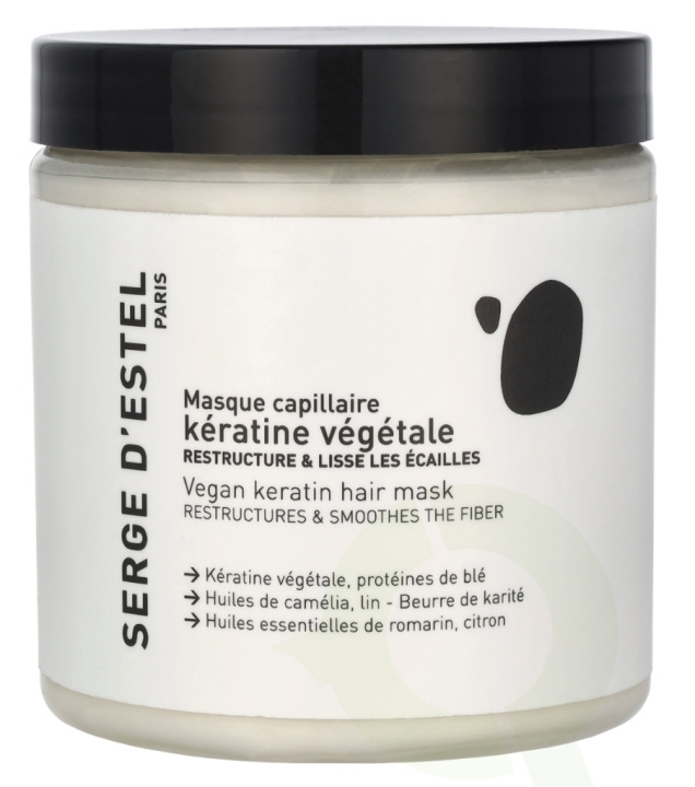 Serge D\'Estel Sulfate-Free Keratin Mask 250 g i gruppen HELSE OG SKJØNNHET / Hår & styling / Hårpleie / Hårmaske hos TP E-commerce Nordic AB (D11642)