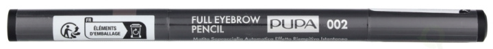 Pupa Milano Pupa Full Eyebrow Pencil 0,2 g #002 Brown i gruppen HELSE OG SKJØNNHET / Makeup / Øyne og øyebryn / Øyenbrynspenn hos TP E-commerce Nordic AB (D11651)