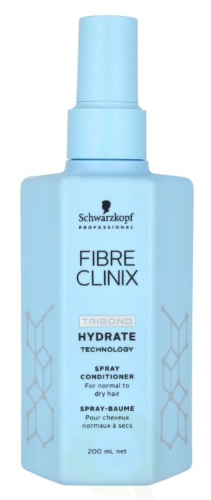 Schwarzkopf Fibre Clinix Hydrate Spray Conditioner 200 ml for normalt til tørt hår i gruppen HELSE OG SKJØNNHET / Hår & styling / Hårpleie / Balsamspray/Leave-in hos TP E-commerce Nordic AB (D11658)