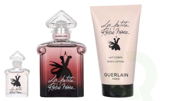 Guerlain La Petite Robe Noire Intense Giftset 130 ml Edp Spray 50ml/Body Lotion 75ml/Edp Spray 5ml i gruppen HELSE OG SKJØNNHET / Gavesett / Gavesett for henne hos TP E-commerce Nordic AB (D11796)