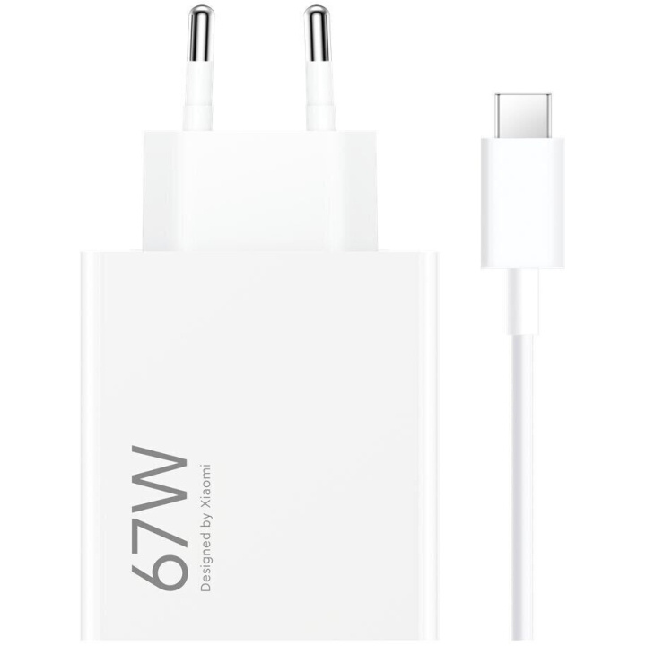 Xiaomi 67W HyperCharge Combo (Typ-A) 67Watt 1xUSB-A i gruppen Datautstyr / Kabler og adaptere / USB / USB-C hos TP E-commerce Nordic AB (D11916)