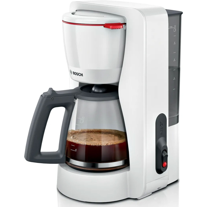 Bosch Kaffebryggare TKA2M111 Vit 1200Watt Avtagbar tank i gruppen HJEM, HUS OG HAGE / Husholdningsapparater / Kaffe og espresso / Kaffetraktere hos TP E-commerce Nordic AB (D12119)