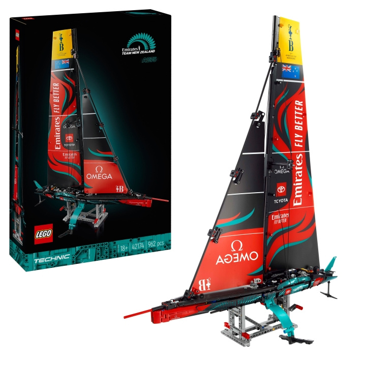 LEGO Technic - Emirates Team New Zealand AC75 Yacht (42174) i gruppen LEKER, BARN OG BABY / Leker / Byggeleker / Lego hos TP E-commerce Nordic AB (D12155)