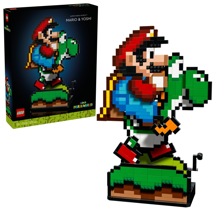 LEGO Super Mario - Super Mario World™: Mario & Yoshi (71438) i gruppen LEKER, BARN OG BABY / Leker / Byggeleker / Lego hos TP E-commerce Nordic AB (D12157)