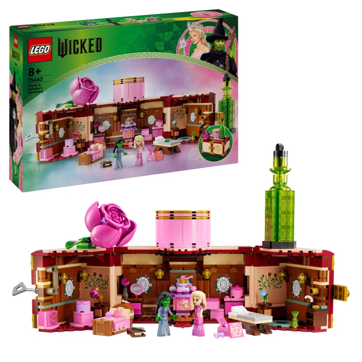 LEGO Wicked - Glinda & Elphabas sovesal (75683) i gruppen LEKER, BARN OG BABY / Leker / Byggeleker / Lego hos TP E-commerce Nordic AB (D12158)